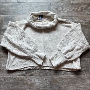 Free People knit cropped Sweater